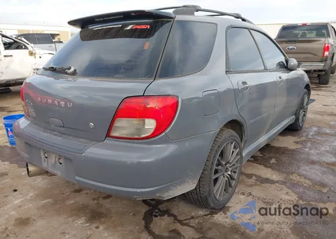 2002 Subaru Impreza Wrx z USA, uszkodzony, nr VIN JF1GG29662G805952